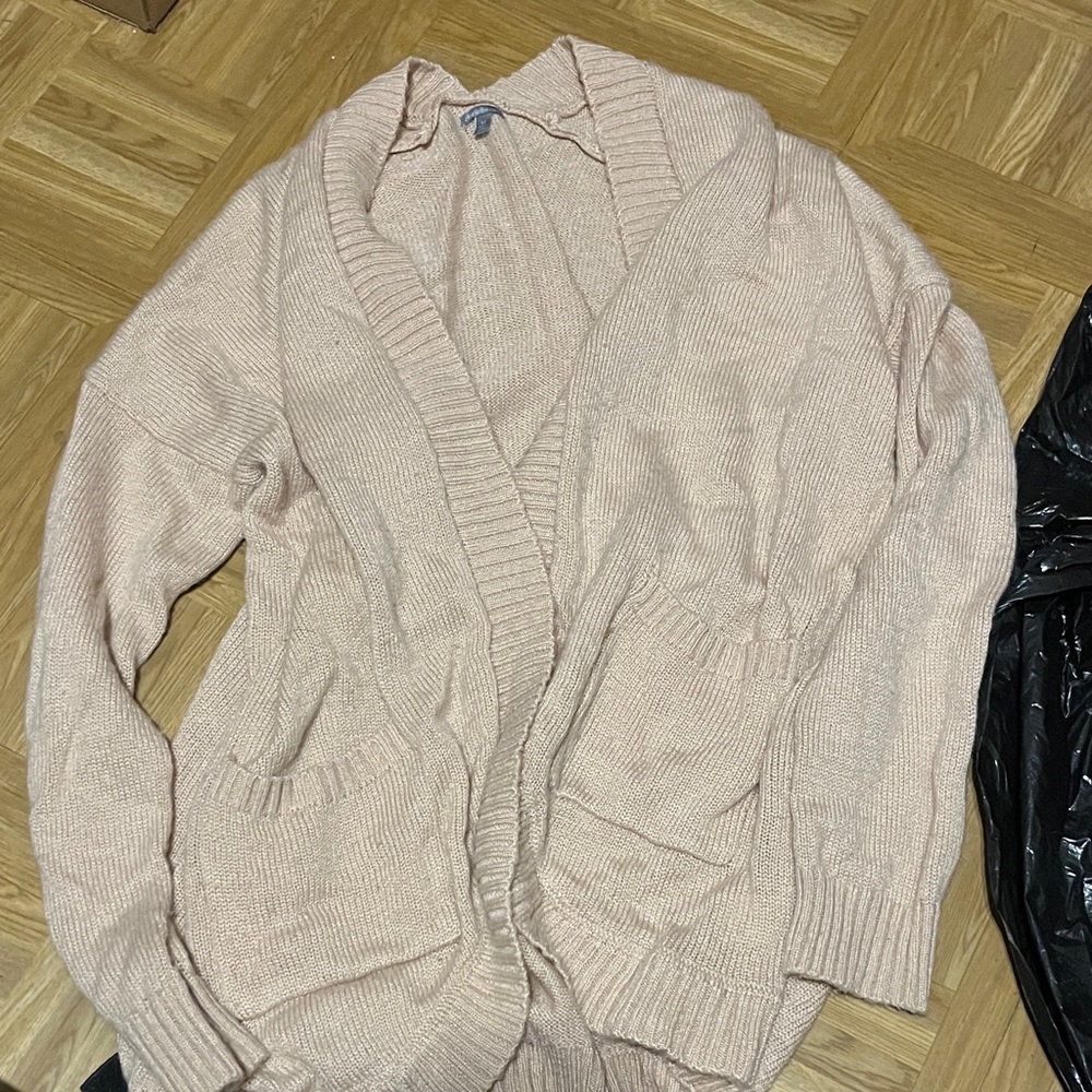 Charlotte Russe Light Pink Cardigan